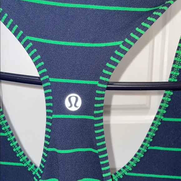 Lululemon Athletica Green Sleeveless Tank Top - Picture 2 of 5